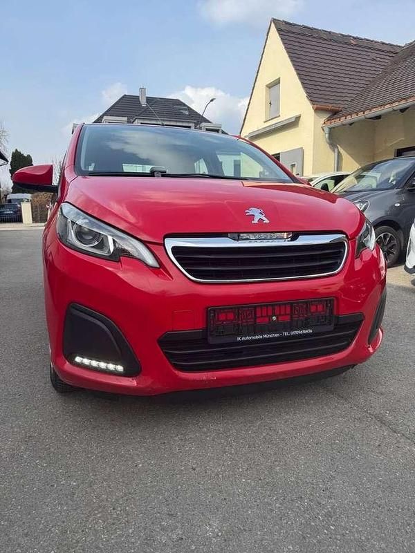 Gebraucht Peugeot 108 Active 69 PS (50 kW) 2016 Rot Kleinwagen
