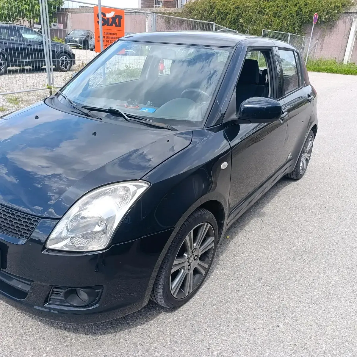 Gebraucht Suzuki Swift 91 PS (66 kW) 2008 Schwarz Kleinwagen
