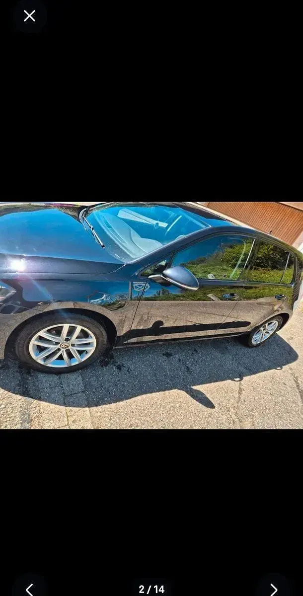 Gebraucht VW Golf VII Comfortline 110 PS (80 kW) 2017 Schwarz Limousine