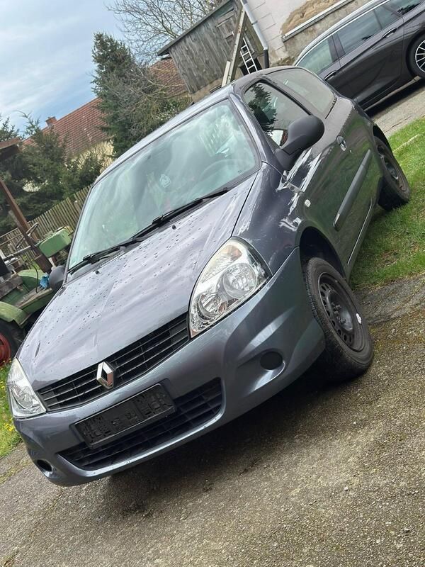 Blau Gebraucht 2009 Renault Clio II Campus Kleinwagen | 2.600 € (Fairer Preis) - Bild 1/4
