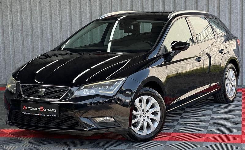Second-hand Seat Leon ST Style 105 CP (77 kW) 2014 Negru Break