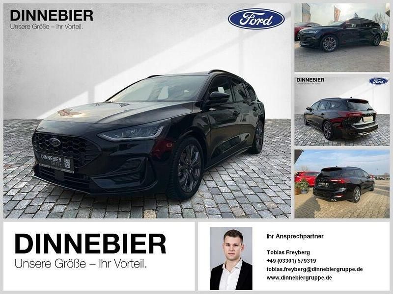 Schwarz (metallic) Gebraucht 2023 Ford Focus ST-Line Kombi | 22.820 € (Guter Preis) - Bild 1/4