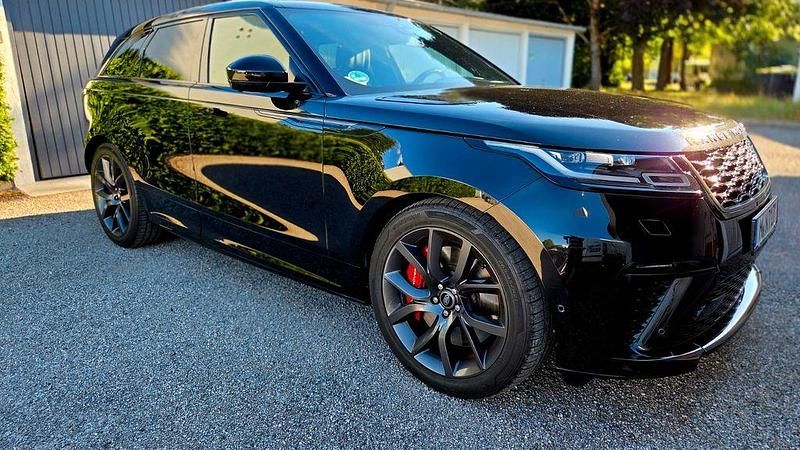 Schwarz Gebraucht 2020 Land Rover Range Rover Velar SUV | 54.250 € (Fairer Preis) - Bild 1/4