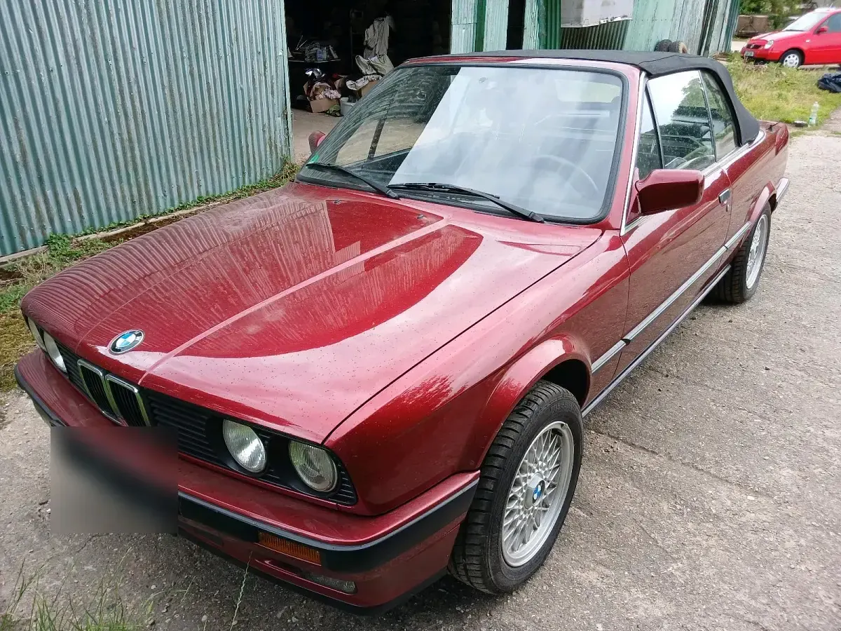 Gebraucht BMW 320 Cabriolet 129 PS (94 kW) 1991 Rot Cabrio