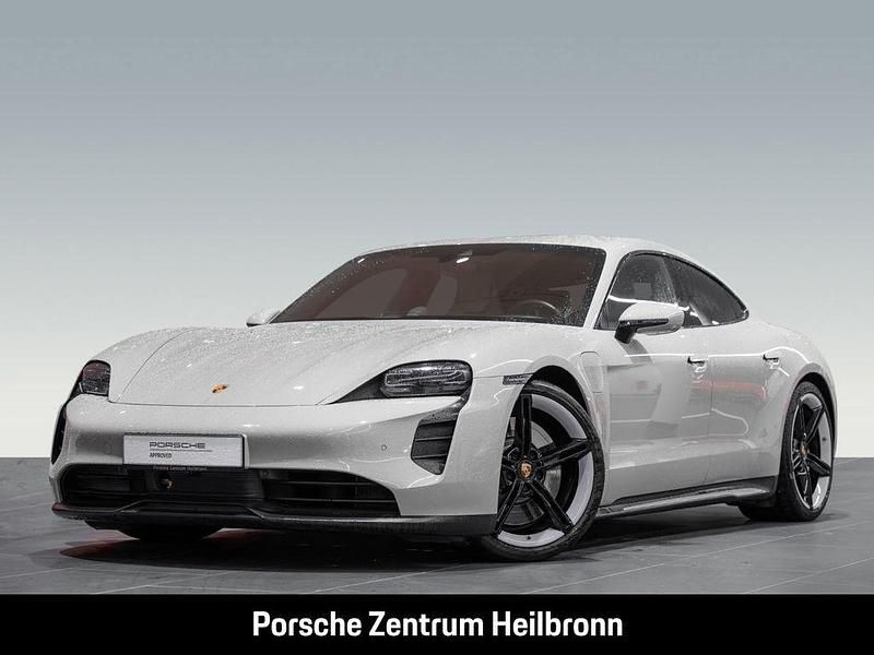 Weiß Gebraucht 2022 Porsche Taycan Limousine | 64.900 € (Etwas zu teuer) - Bild 1/4