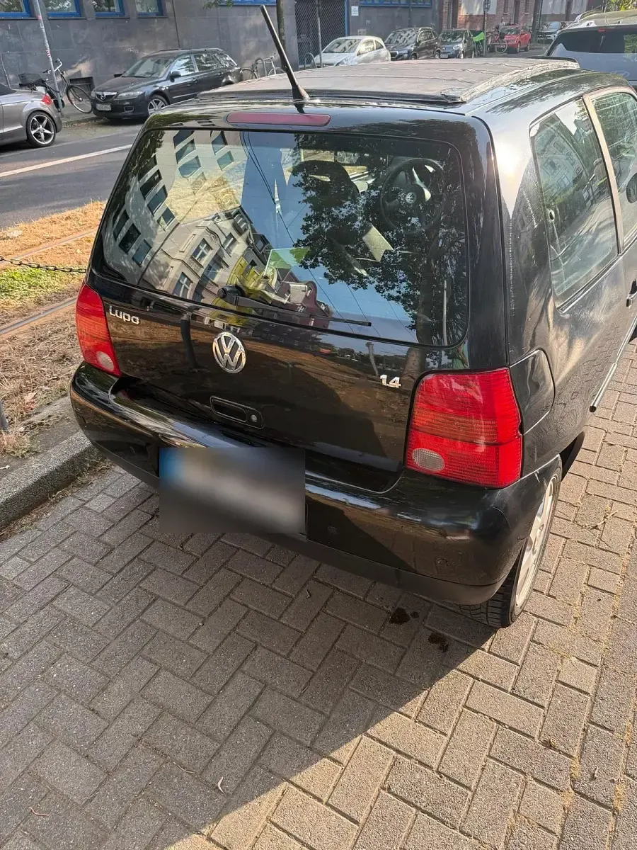 Gebraucht VW Lupo 75 PS (55 kW) 2000 Schwarz Kleinwagen