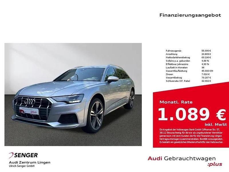 Silber Gebraucht 2023 Audi A6 Allroad Kombi | 55.990 € - Bild 1/1