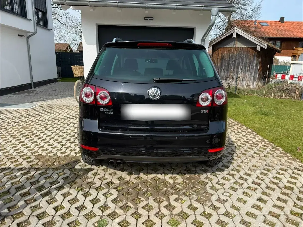 Gebraucht VW Golf Plus 122 PS (89 kW) 2012 Schwarz Van / Kleinbus
