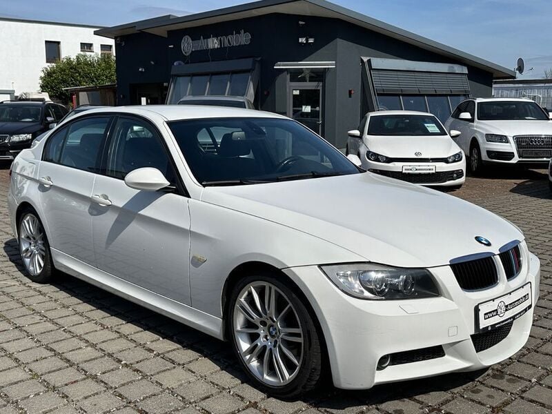 Weiß Gebraucht 2007 BMW 320 Sport Line Limousine | 6.990 € (Teuer) - Bild 1/4