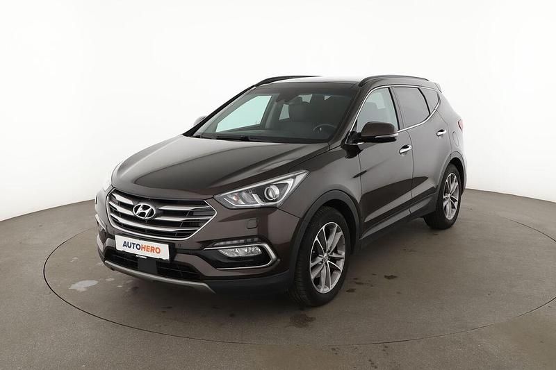 Braun Gebraucht 2017 Hyundai Santa Fe Premium SUV | 19.990 € (Fairer Preis) - Bild 1/3