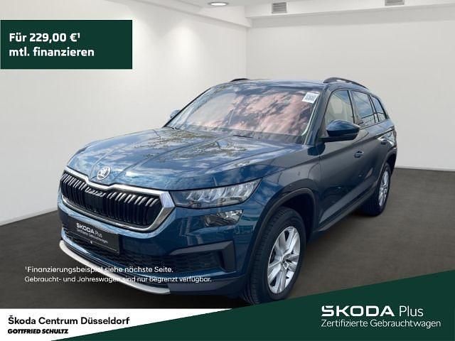 Blau Gebraucht 2022 Skoda Kodiaq Ambition SUV | 26.999 € (Guter Preis) - Bild 1/3