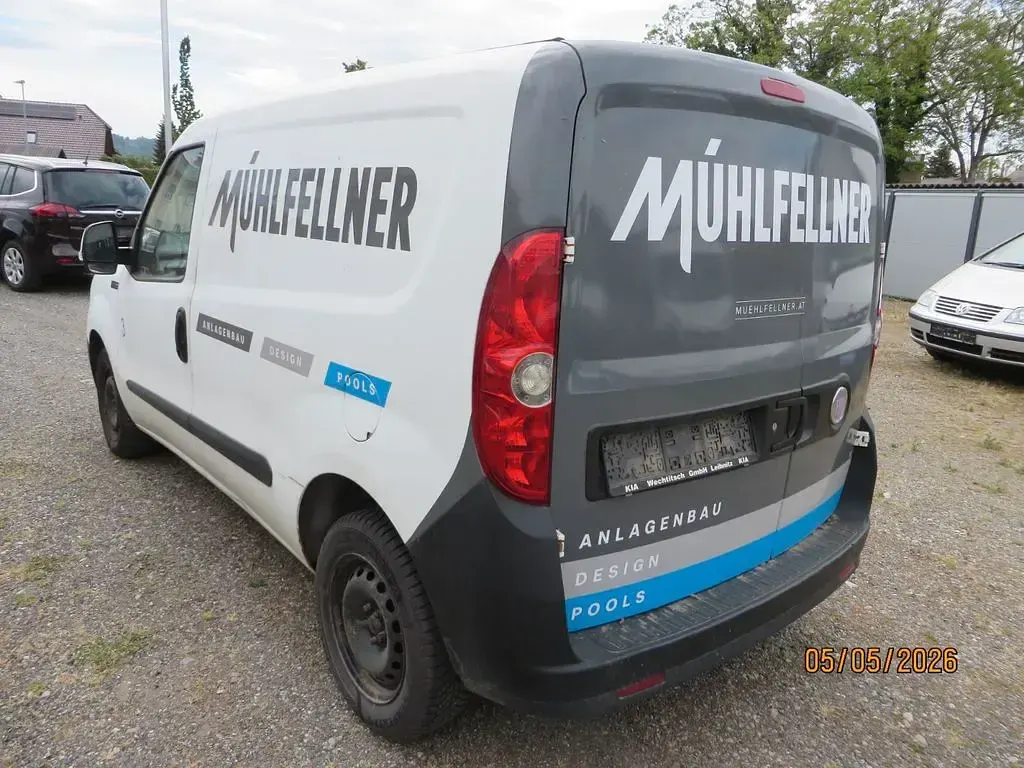 Gebraucht Fiat Doblò 90 PS (66 kW) 2013 Weiß Van / Kleinbus