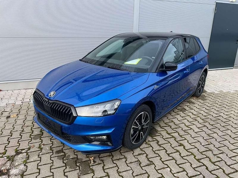 Blau Neu 2025 Skoda Fabia Monte Carlo Kleinwagen | 24.480 € (Guter Preis) - Bild 1/4