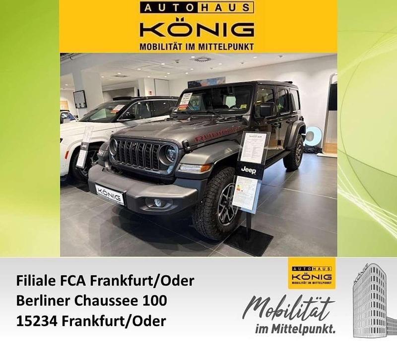 Silber Neu 2025 Jeep Wrangler Rubicon SUV | 63.222 € (Guter Preis) - Bild 1/4