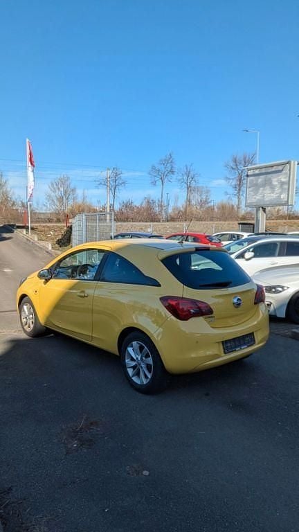 Second-hand Opel Corsa drive 90 CP (66 kW) 2015 Galben Hatchback