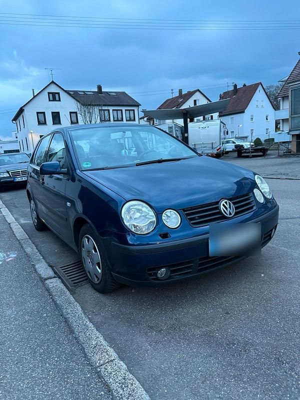 Gebraucht VW Polo 64 PS (47 kW) 2002 Blau Kleinwagen