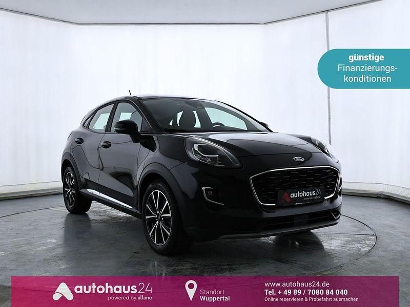 Schwarz Gebraucht 2021 Ford Puma Titanium SUV | 15.390 € (Guter Preis) - Bild 1/4