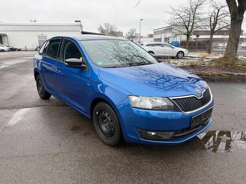 Gebraucht Skoda Rapid 116 PS (85 kW) 2015 Blau Kleinwagen