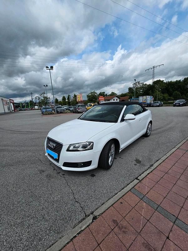 Weiß Gebraucht 2008 Audi A3 Cabriolet Cabrio | 4.500 € (Fairer Preis) - Bild 1/4
