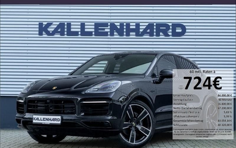 Schwarz Gebraucht 2022 Porsche Cayenne Coupe Coupé | 84.000 € (Fairer Preis) - Bild 1/4
