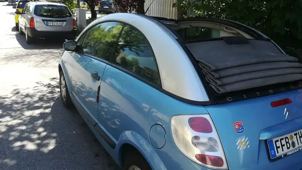 Gebraucht Citroën C3 73 PS (53 kW) 2003 Blau Cabrio