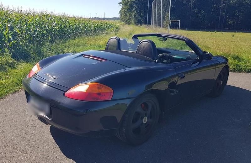 Gebraucht Porsche Boxster 220 PS (161 kW) 2000 Schwarz Cabrio