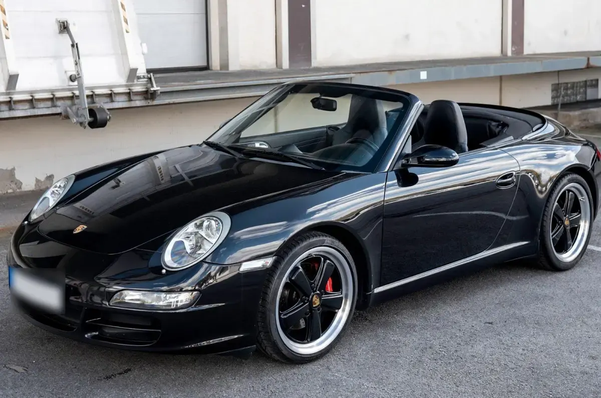 Gebraucht Porsche 997 355 PS (261 kW) 2005 Schwarz Cabrio