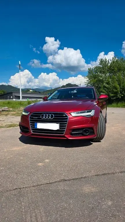Gebraucht Audi A6 S-Line 320 PS (235 kW) 2016 Rot Kombi