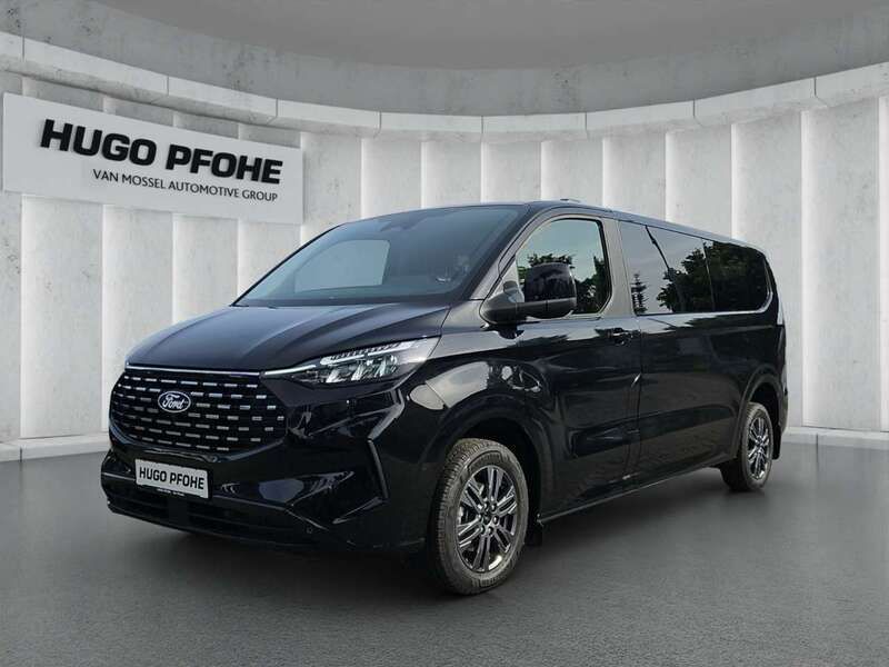 Obsidian schwarz metallic Neu 2025 Ford Tourneo Custom Titanium Limousine | 51.875 € (Guter Preis) - Bild 1/4