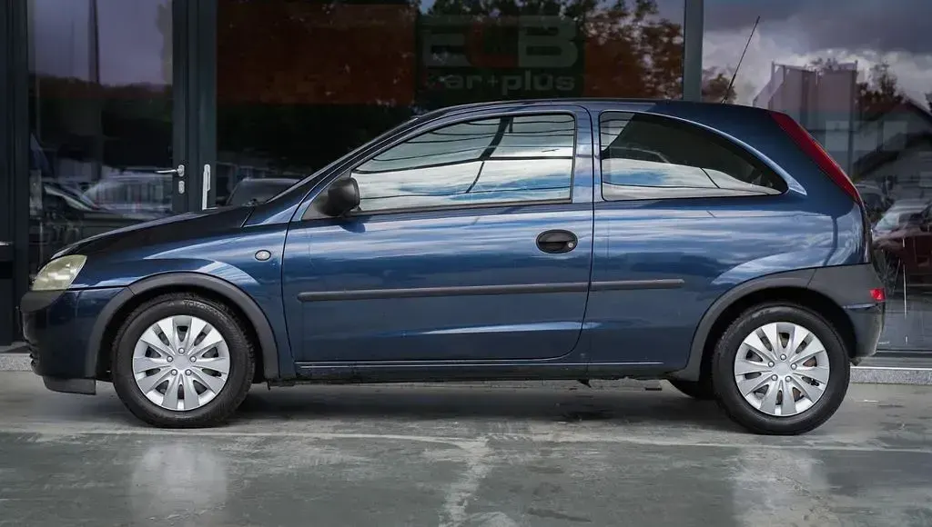 Gebraucht Opel Corsa 75 PS (55 kW) 2002 Blau Kleinwagen