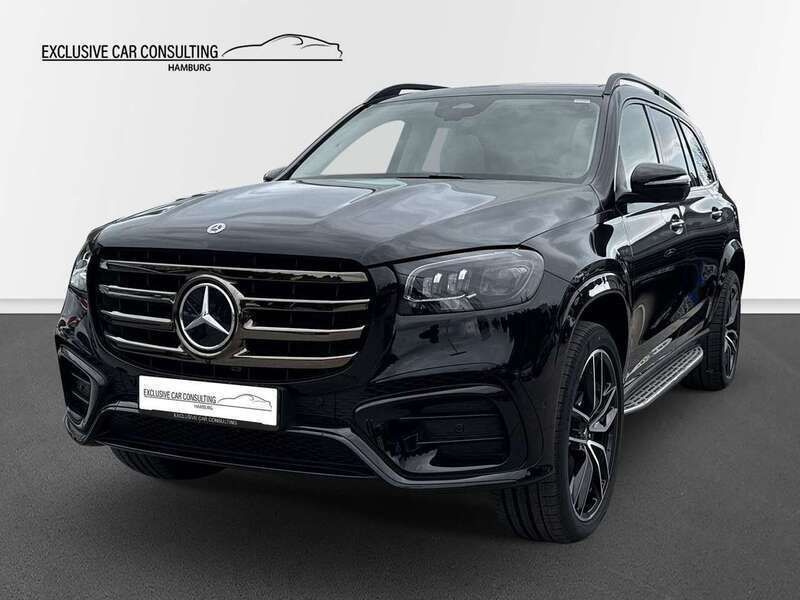 Schwarz Gebraucht 2024 Mercedes GLS350 AMG line SUV | 123.990 € - Bild 1/4