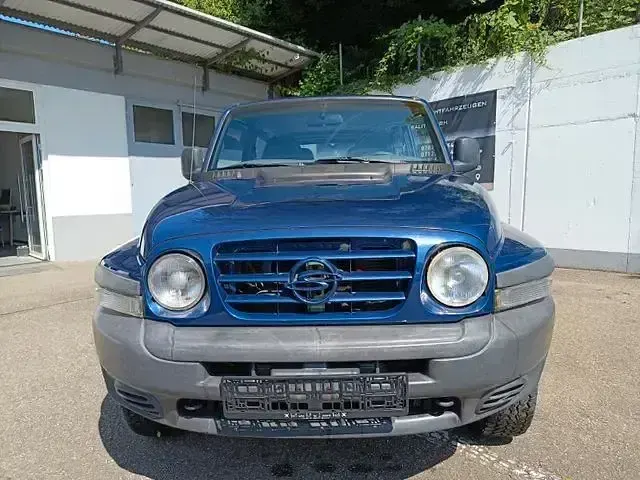 Gebraucht SsangYong Korando 209 PS (153 kW) 1997 Blue metallic SUV