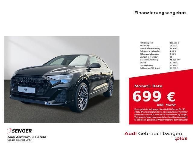 Schwarz Gebraucht 2025 Audi Q8 Sport SUV | 111.980 € - Bild 1/4