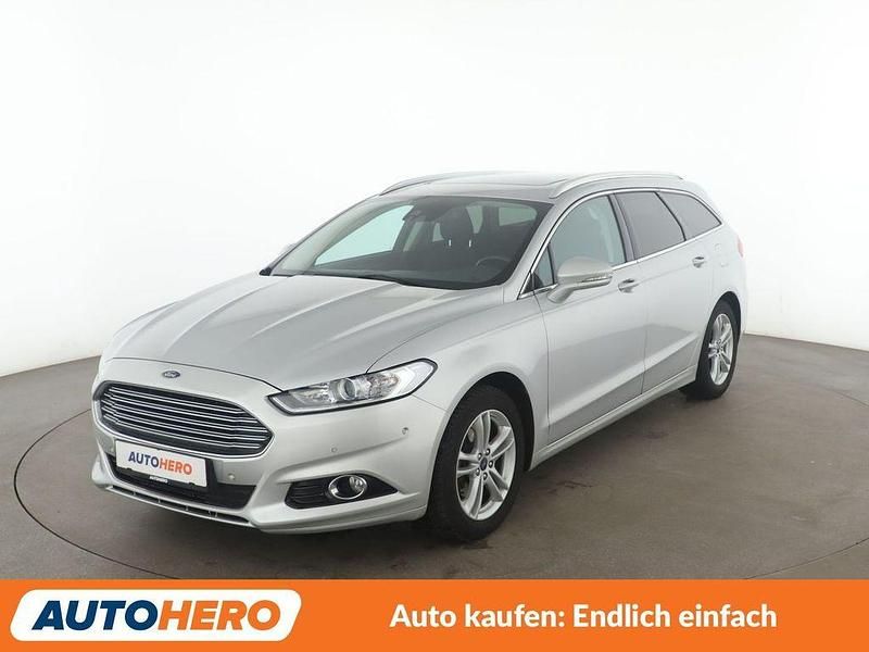 Grau Gebraucht 2018 Ford Mondeo Titanium Limousine | 14.640 € (Fairer Preis) - Bild 1/3