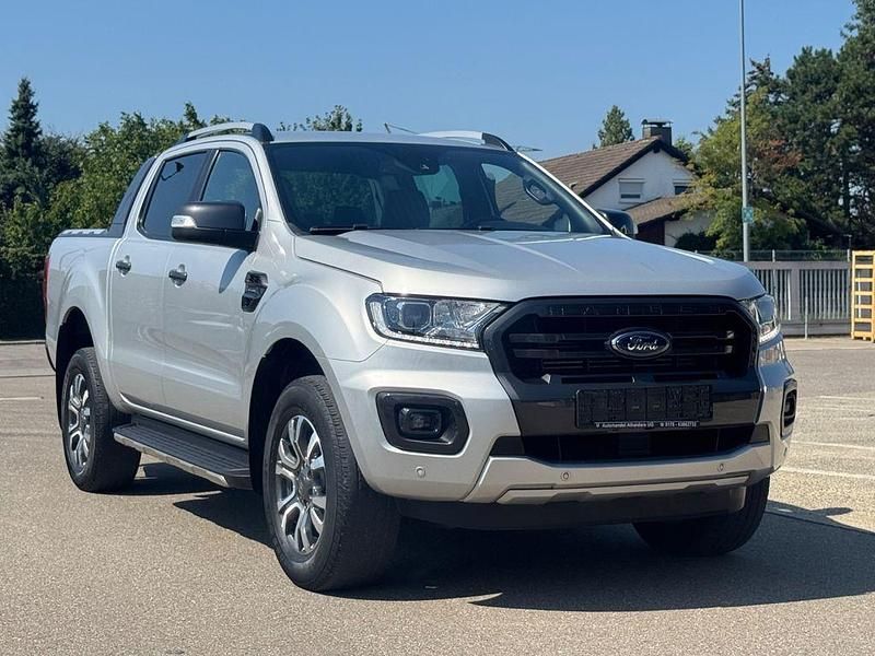 Silber Gebraucht 2020 Ford Ranger Wildtrack Abholung | 29.400 € (Fairer Preis) - Bild 1/4