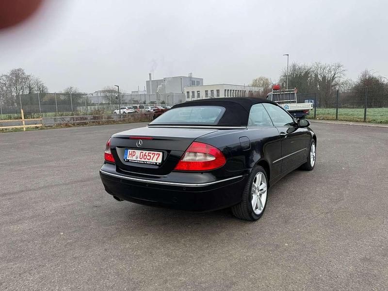Gebraucht Mercedes CLK350 272 PS (200 kW) 2007 Obsidianschwarz  metalliclack Cabrio