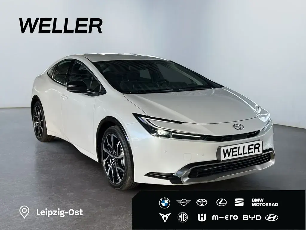 Neu Toyota Prius Executive 223 PS (164 kW) 2025 Platinumweiß perleffekt Kleinwagen