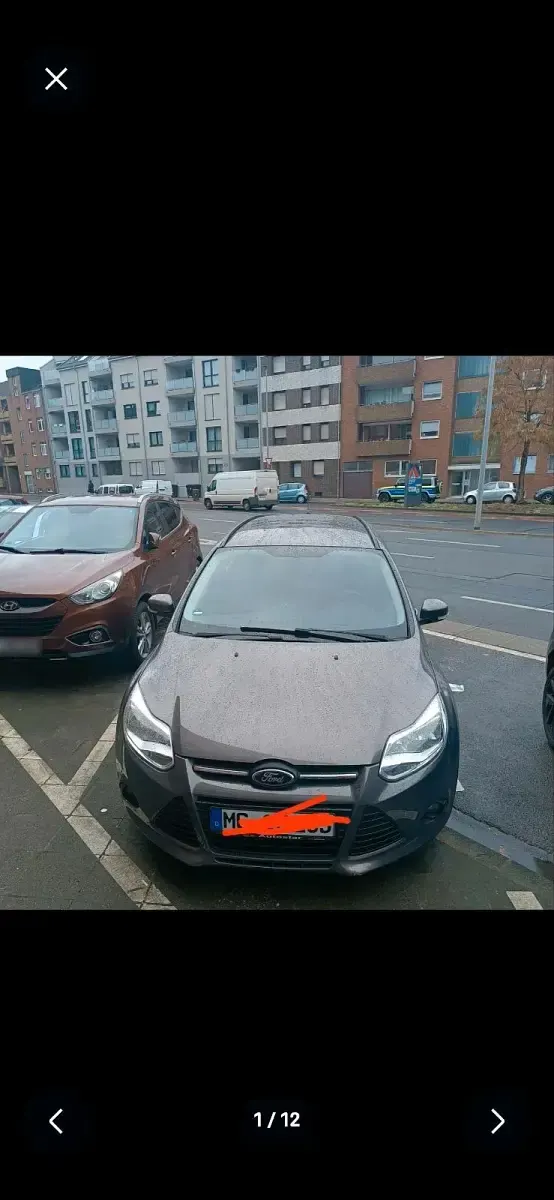 Gebraucht Ford Focus 125 PS (91 kW) 2014 Grau Kombi