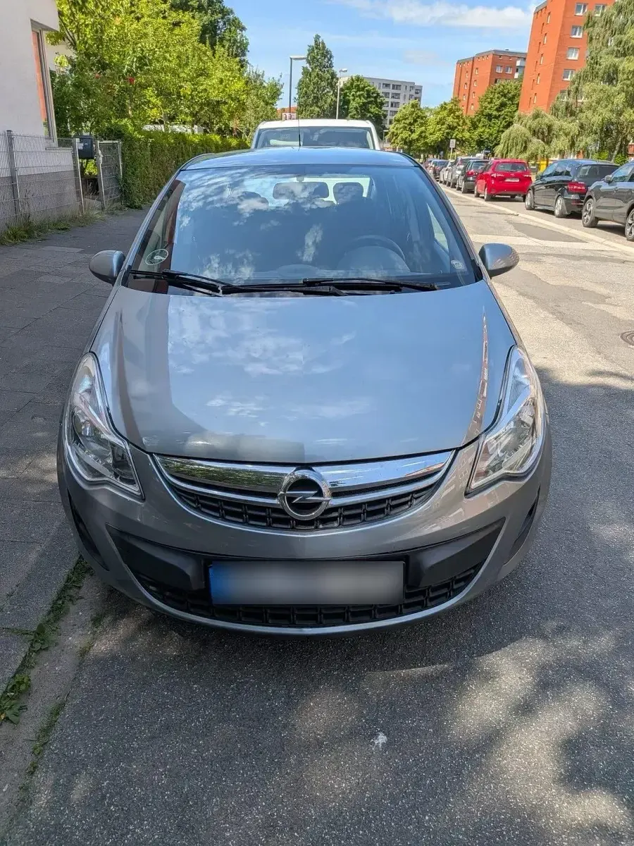 Gebraucht Opel Corsa 75 PS (55 kW) 2013 Grau Kleinwagen