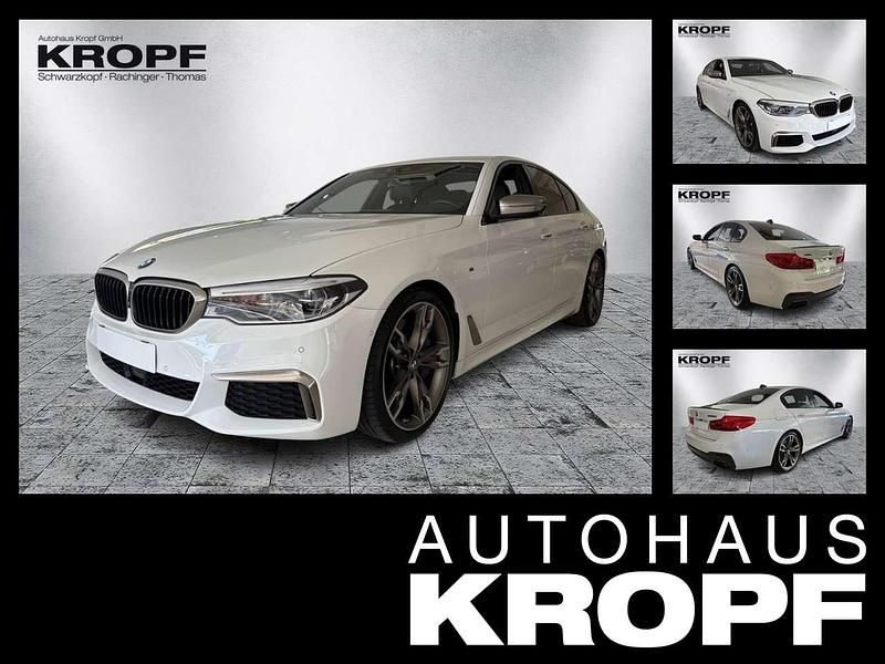 Alpinweiss iii Gebraucht 2018 BMW M550 Limousine | 39.990 € (Fairer Preis) - Bild 1/4