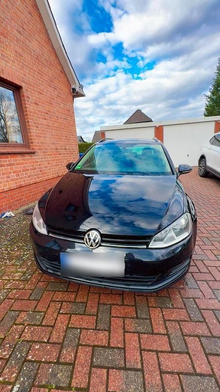 Gebraucht VW Golf VII 110 PS (80 kW) 2013 Schwarz Kombi