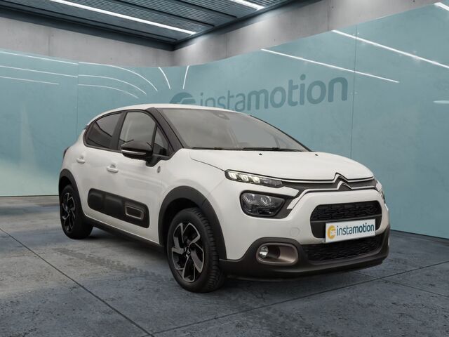 Weiß Gebraucht 2023 Citroën C3 PureTech Kleinwagen | 14.445 € (Etwas zu teuer) - Bild 1/2