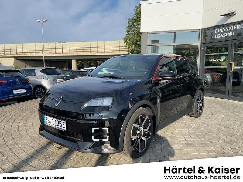 Black pearlschwarz metallic (schwarz) (schwarz) Gebraucht 2025 Renault 5 E-Tech Urban Limousine | 30.690 € (Guter Preis) - Bild 1/4