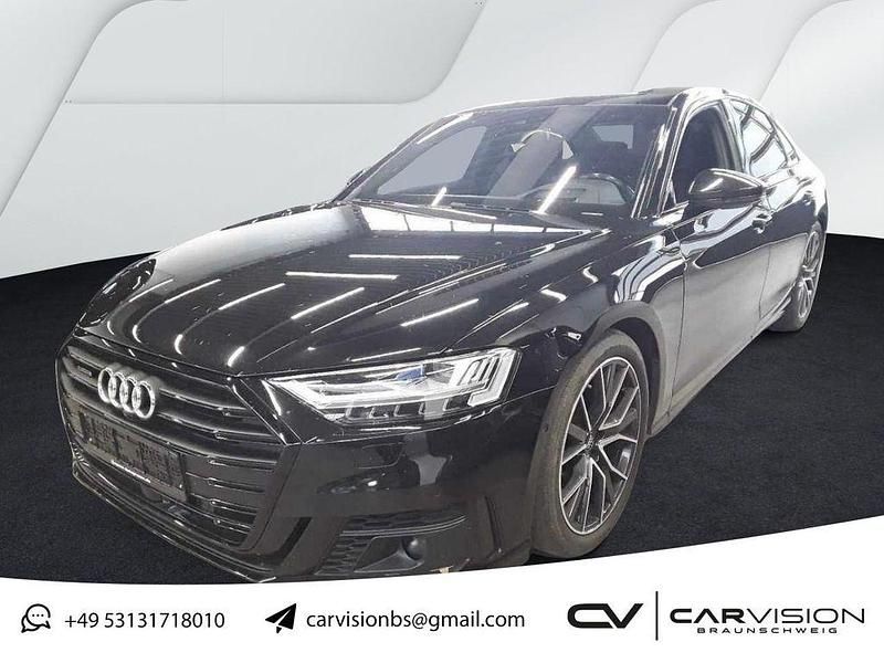 Mythosschwarz metallic Gebraucht 2019 Audi A8 S-Line Limousine | 44.999 € (Fairer Preis) - Bild 1/4