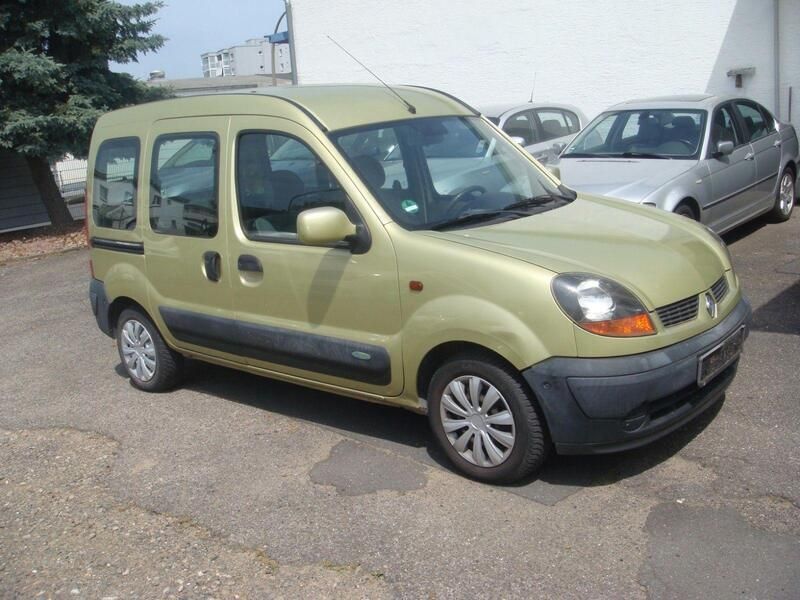 Gebraucht Renault Kangoo 75 PS (55 kW) 2004 Grün Van / Kleinbus