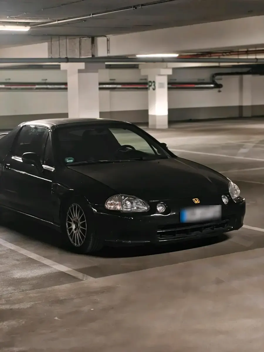 Gebraucht Honda CR-X 125 PS (91 kW) 1997 Schwarz Cabrio