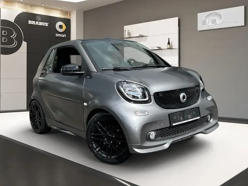 Gebraucht Smart ForTwo Cabrio Brabus 90 PS (66 kW) 2018 Grau Cabrio