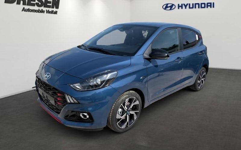 Neu Hyundai i10 N Line 90 PS (66 kW) 2025 Blau Kleinwagen