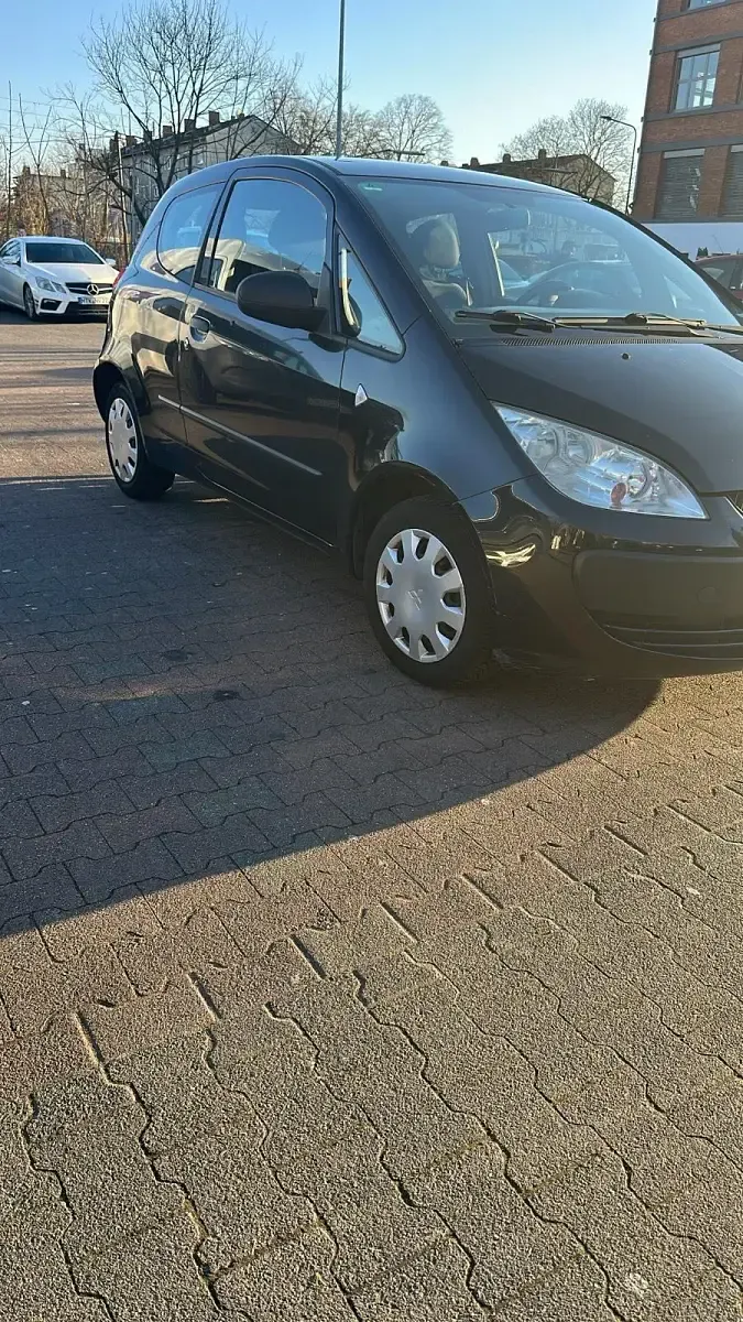 Gebraucht Mitsubishi Colt 95 PS (69 kW) 2008 Schwarz Kleinwagen
