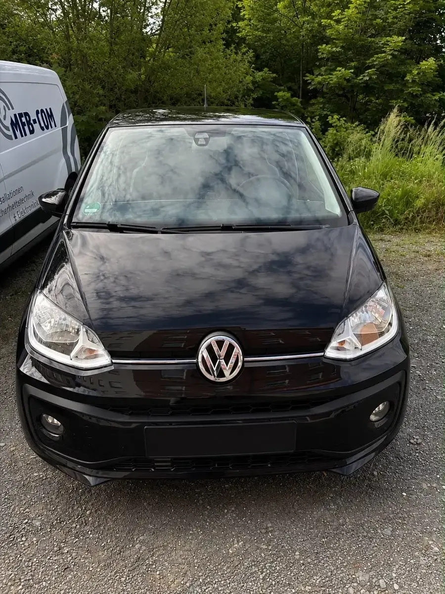 Gebraucht VW up! 60 PS (44 kW) 2018 Schwarz Kleinwagen